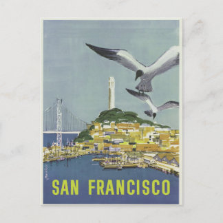 Vintage San Francisco Travel Postcard