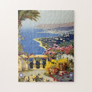 Vintage San Remo, Italy Jigsaw Puzzle