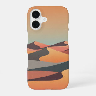 Vintage Sandy Dunes iPhone 16 Case