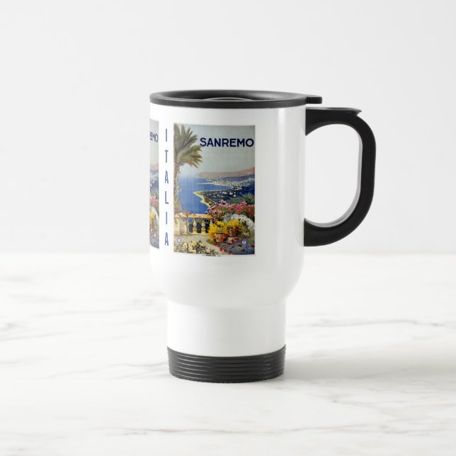 Vintage Sanremo Italy custom mugs (Right)