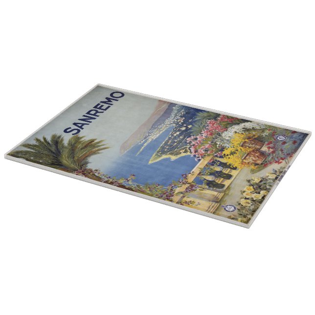 Vintage Sanremo Italy cutting boards (Corner)