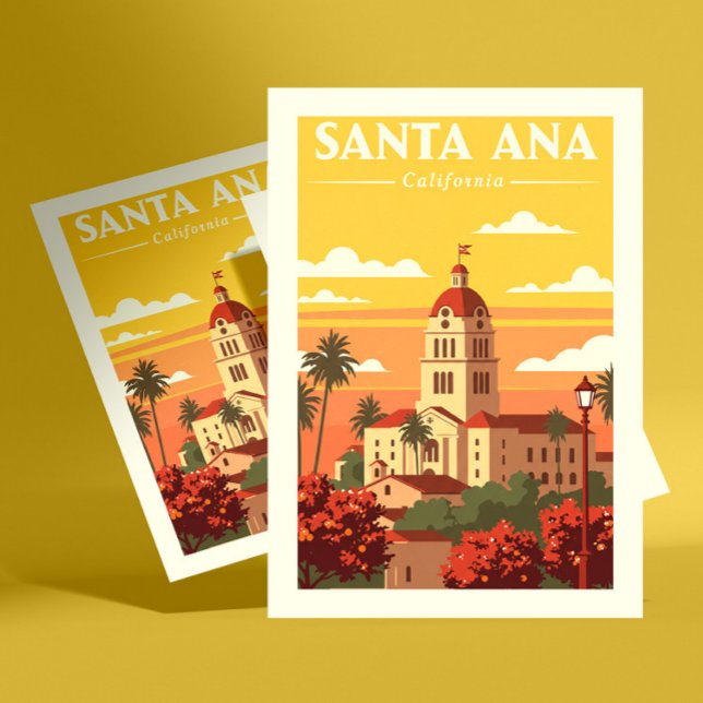 Vintage Santa Ana California Postcard (Creator Uploaded)