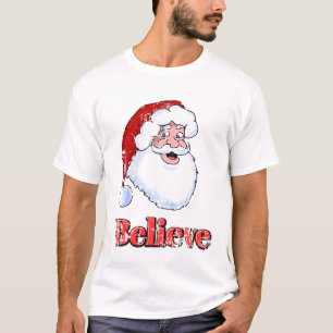 Vintage Santa...Believe Shirt