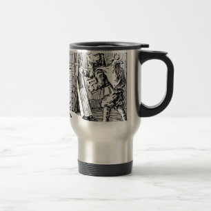Vintage Santa Bringing Toys Travel Mug