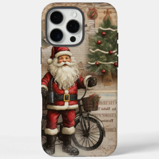 Vintage Santa  iPhone 16 Pro Max Case
