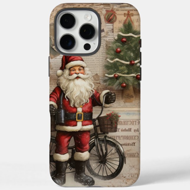 Vintage Santa  Case-Mate iPhone Case (Back)