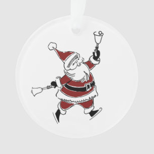 Vintage Santa Christmas Ornament 