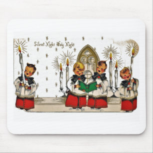 vintage-santa-christmas-post-cards-0029 mouse pad