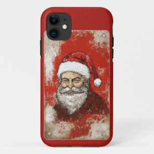 Vintage Santa Claus Art Mobile Case