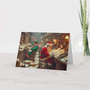 Vintage Santa Claus Christmas Greeting Cards