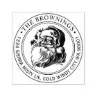 Vintage Santa Claus Christmas Holiday Address