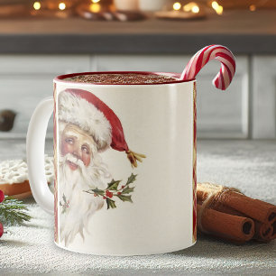 Vintage Santa Claus Christmas Mug