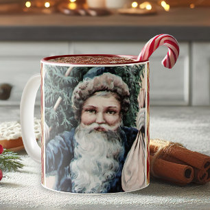 Vintage Santa Claus Christmas Mug