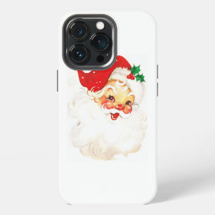 Vintage Santa Claus Illustration iPhone 13 Pro Case