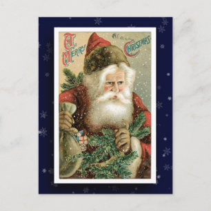 Vintage Santa Claus Image Postcard