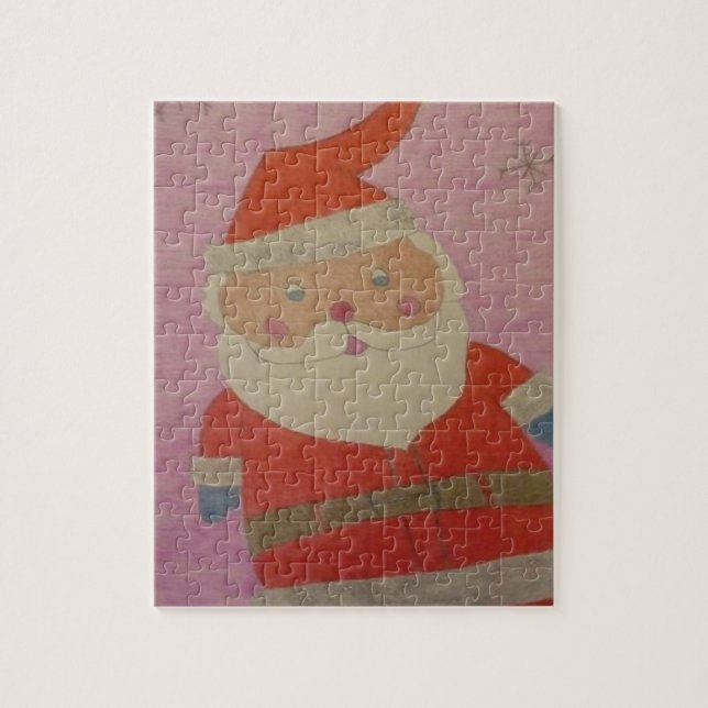 Vintage Santa Claus Jigsaw Puzzle (Vertical)