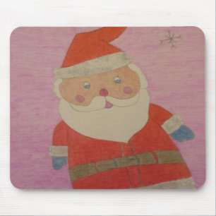 Vintage Santa Claus Mouse Pad