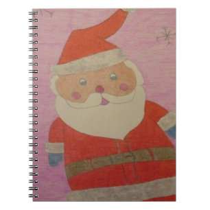Vintage Santa Claus Notebook