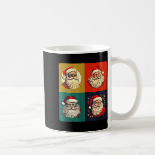 Vintage Santa Claus P Art - Retro Funny Christmas  Coffee Mug