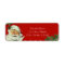 Vintage Santa Claus Red Christmas Invitation