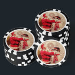 Vintage Santa Claus Snowman Christmas Poker Chips<br><div class="desc">Vintage Santa Claus Snowman Christmas Poker Chips features a jovial Santa Claus and snowman in the snow. Perfect for Christmas favours,  stocking fillers,  Christmas parties fun gift ideas. Created by Evco Holidays www.zazzle.com/store/evcoholidays</div>