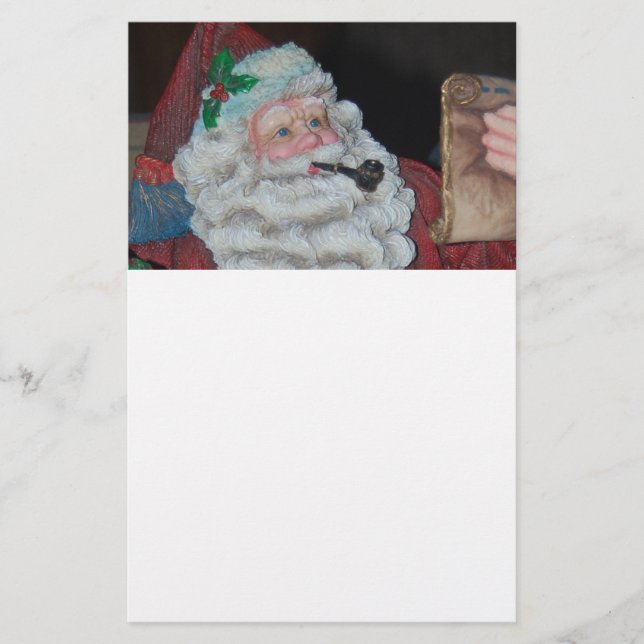 Vintage Santa Claus Stationery (Front)