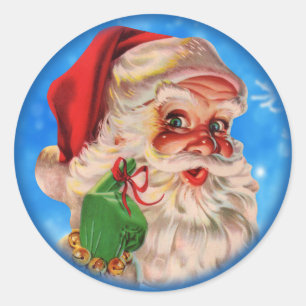 Vintage Santa Claus sticker