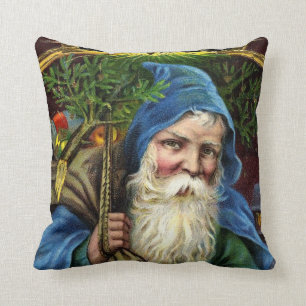 Vintage Santa Claus with Toys 3 Cushion