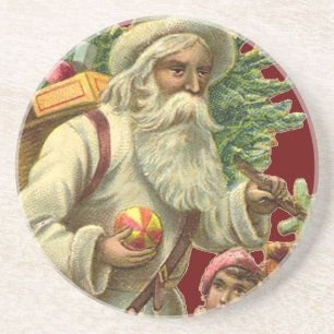 Vintage Santa Coasters