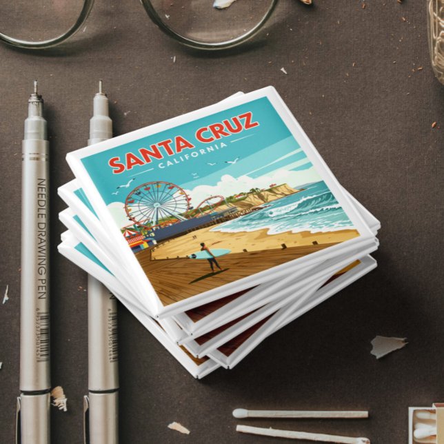 Vintage Santa Cruz California Magnet (Creator Uploaded)