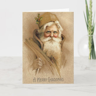 Vintage Santa / Father Christmas Holiday Card