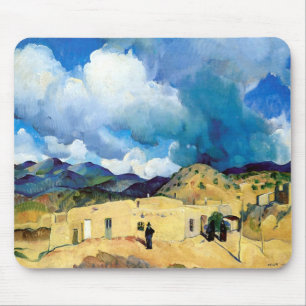 Vintage Santa Fe Hills Mouse Pad