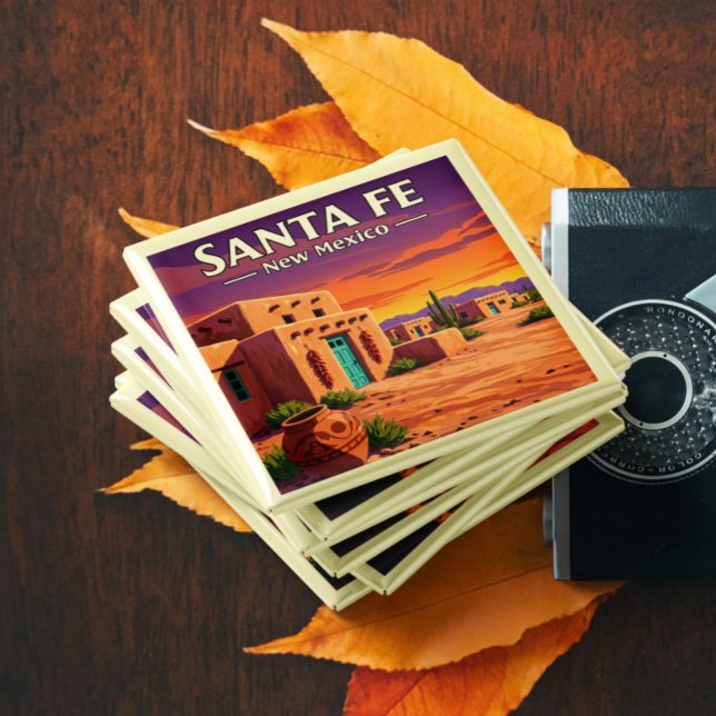 Vintage Santa Fe New Mexico Magnet (Creator Uploaded)