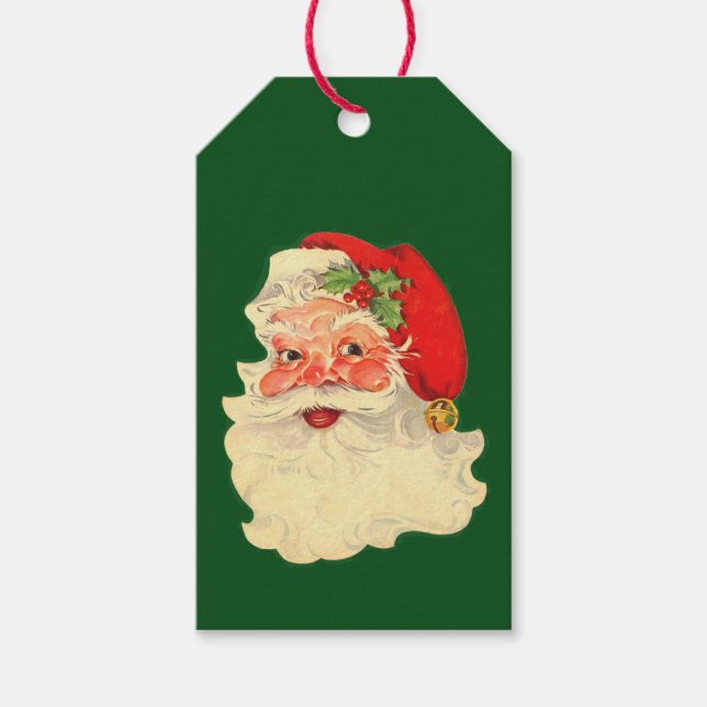 Vintage Santa Gift Tags (Front)