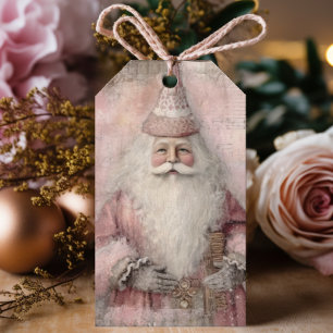Vintage Santa Holiday Gift Tags