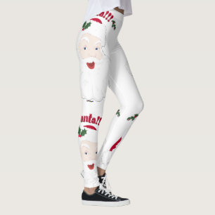 Vintage Santa Leggings