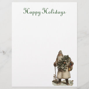 Vintage Santa Letterhead