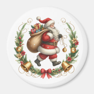 Vintage Santa Magnet