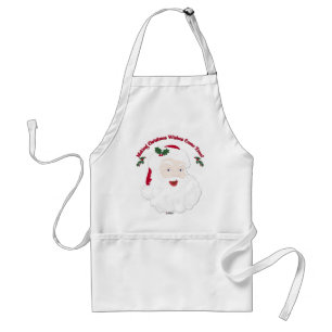 Vintage Santa Making Christmas Dreams Come True! Standard Apron
