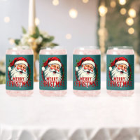 Vintage Santa Merry Christmas Illustration