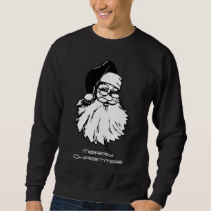 Vintage Santa Merry Christmas Men's Sweatshirt