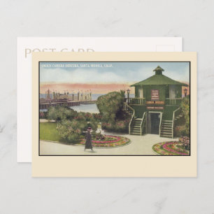 Vintage Santa Monica Camera Obscura Postcard