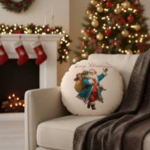 Vintage Santa Personalised Christmas Design