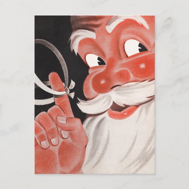 Vintage Santa Postcard (Front)