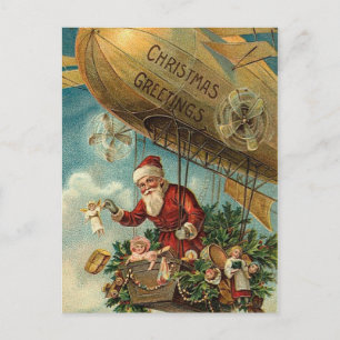 Vintage Santa Postcard