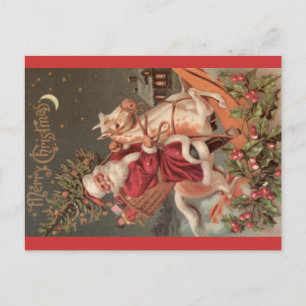 Vintage Santa postcard