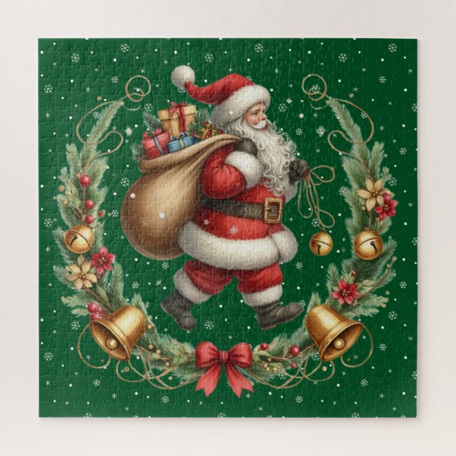 Vintage Santa Puzzle (Vertical)
