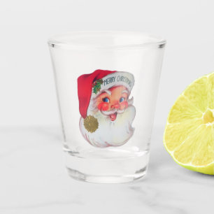 Vintage Santa Shot Glass