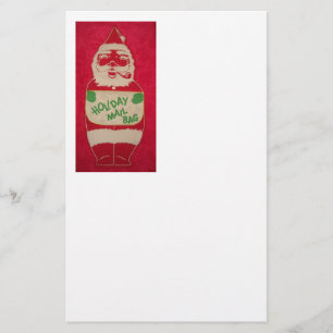 Vintage Santa Stationery