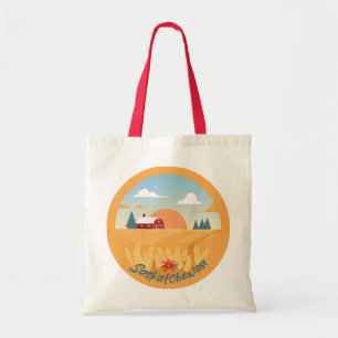 Vintage Saskatchewan Tote Bag